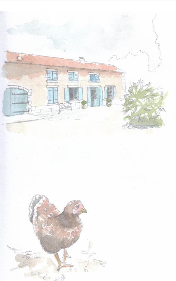 Maison D'Hotes La Chabanaise - Marais Poitevin Cramchaban Dış mekan fotoğraf